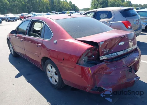 2007 Chevrolet Impala Lt from USA, damaged, VIN 2G1WT58K979315117
